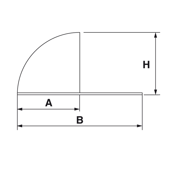 PVC external corner mini