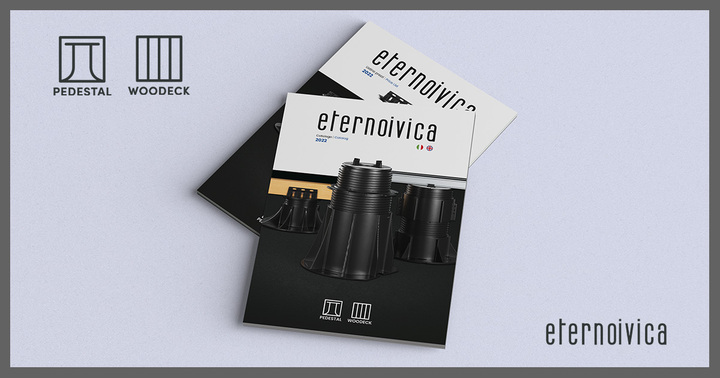 Restyling of the Pedestal Woodeck 2022 catalogue Restyling of the Pedestal Woodeck 2022 catalogue
