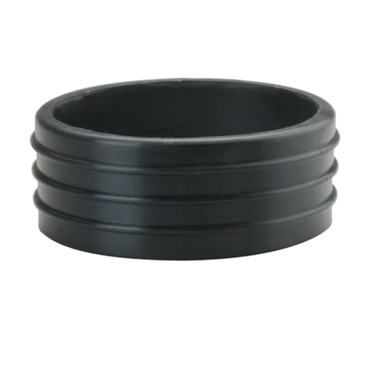 Anti-Rückfluss Ringe Durchmesser 80 mm - 90 mm für den Ablaufstutzen aus EPDM Gummi Höhe 200 mm