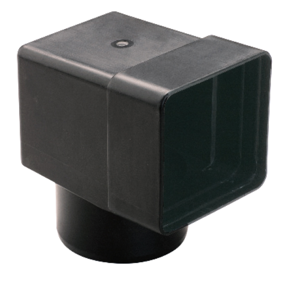 Bocchettone Scarico PVC Angolare - Uscita Rotonda, Diametro 80mm, Per Impianti Idrici E Fognari