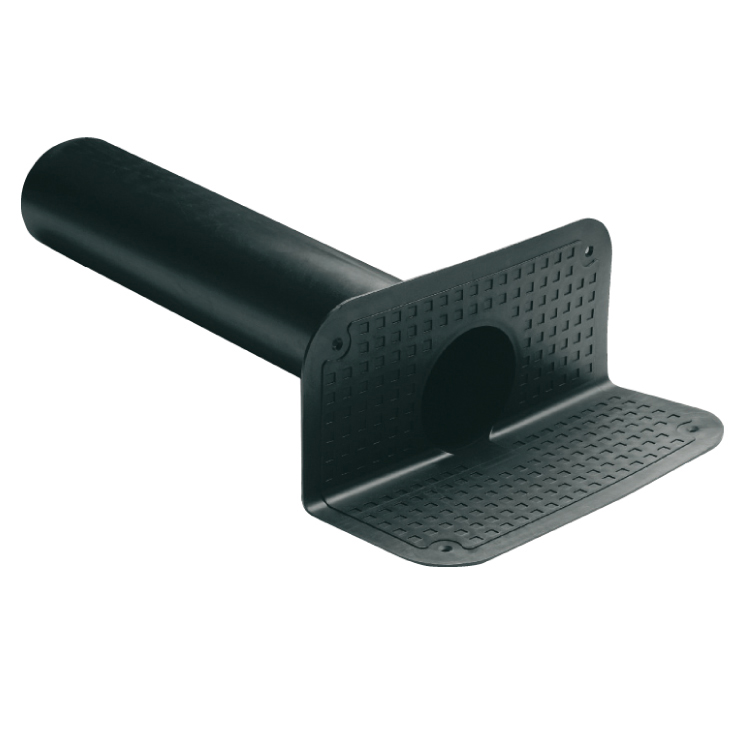 TPE angular drain with round spigot L500mm - diameter 80 mm TPE angular drain with round spigot L500mm - diameter 80 mm