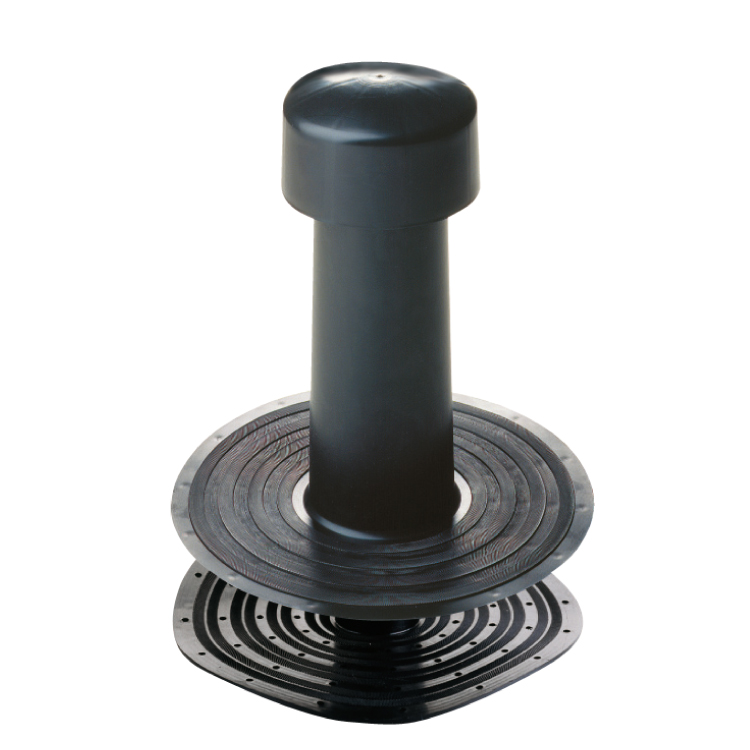 Maxi double wall TPE roof vent height 270 mm - diameter 110 mm