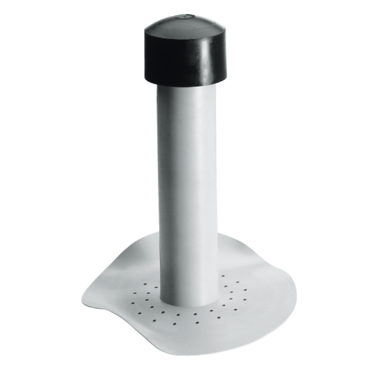 PVC simple wall roof vents height 400 mm - diameter 75 mm PVC simple wall roof vents height 400 mm - diameter 75 mm