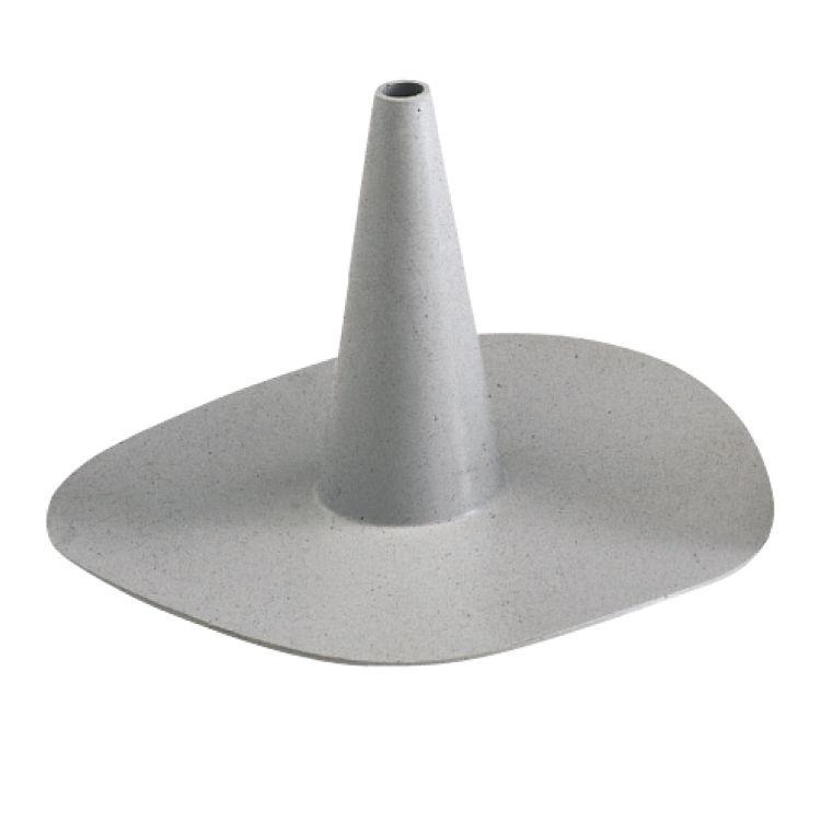 PVC conical base fitting for pipes PVC conical base fitting for pipes