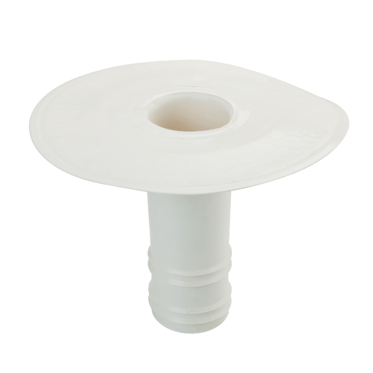 Bocchettone "EURO" in TPO con codolo H 250 mm - per tubi diametro 150 mm Bocchettone "EURO" in TPO con codolo H 250 mm - per tubi diametro 150 mm