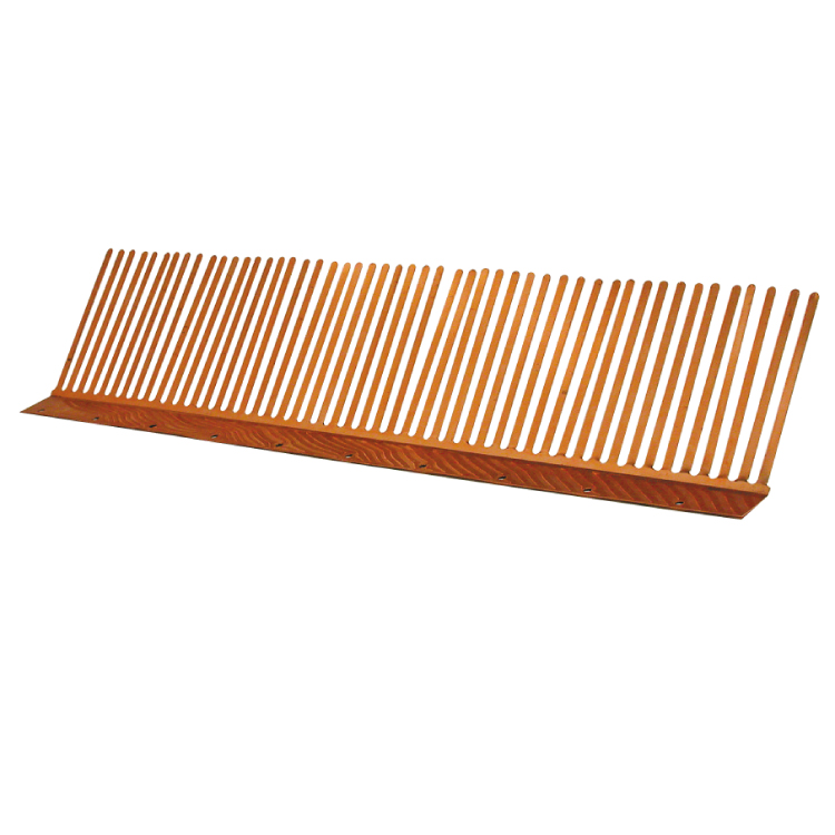 Copper anti-nest comb