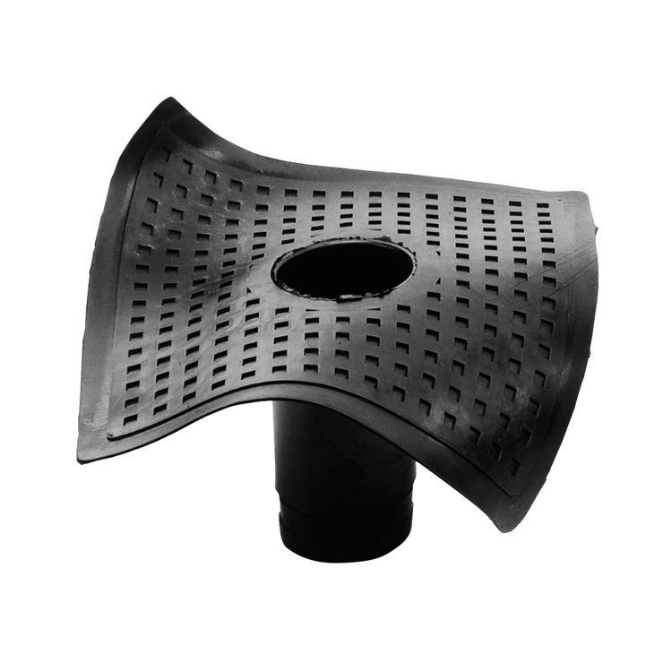 Bouche d’évacuation ETERNO en caoutchouc EPDM à queue h 200 mm - pour tubes diamétre 200 mm Bouche d’évacuation ETERNO en caoutchouc EPDM à queue h 200 mm - pour tubes diamétre 200 mm