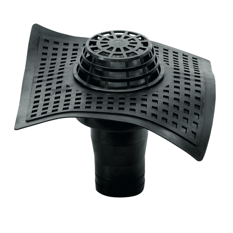 Bocchettone "ETERNO" in gomma EPDM sifonato con codolo H 200 mm - per tubi diametro 80 mm Bocchettone "ETERNO" in gomma EPDM sifonato con codolo H 200 mm - per tubi diametro 80 mm
